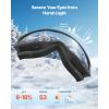 imageVEVOR Ski Goggles Cylindrical Lens with Revo Coating OTG Anti fog Snow Goggles TPU Frame ampamp Ventilation StructureSilver