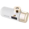 imageVEVOR Skincare Water Filter Faucet Mount Water Filters with MicroNano Bubble for Skin Sink Tap Purifier Removes Chlorine with 1 Filter for Kitchen and Bathroom Faucets White  Gold