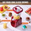 imageVEVOR Slushie Machine for Home 34oz Tank Homeuse Margarita Machine Smoothie Frozen Drink Maker with Foodgrade Materials Slushy Machine for Home DIY Kids Parties Black32 fl oz 09 L