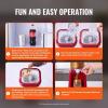 imageVEVOR Slushie Machine for Home 34oz Tank Homeuse Margarita Machine Smoothie Frozen Drink Maker with Foodgrade Materials Slushy Machine for Home DIY Kids Parties Black32 fl oz 09 L