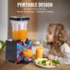 imageVEVOR Slushie Machine for Home 34oz Tank Homeuse Margarita Machine Smoothie Frozen Drink Maker with Foodgrade Materials Slushy Machine for Home DIY Kids Parties Black34 fl oz 10 L