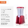 imageVEVOR Slushie Machine for Home 34oz Tank Homeuse Margarita Machine Smoothie Frozen Drink Maker with Foodgrade Materials Slushy Machine for Home DIY Kids Parties Black32 fl oz 09 L