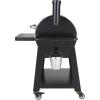 imageVEVOR Smoker Grill Portable Wood Pellet Grill with Cart 8 IN 1 BBQ Grill with PID Temperature Control ampamp Meat Probe for Outdoor Cooking Barbecue Camping Picnic 840 sq Patio and Backyard Black
