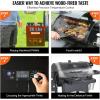 imageVEVOR Smoker Grill Portable Wood Pellet Grill with Cart 8 IN 1 BBQ Grill with PID Temperature Control ampamp Meat Probe for Outdoor Cooking Barbecue Camping Picnic 840 sq Patio and Backyard Black