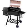 imageVEVOR Smoker Grill Portable Wood Pellet Grill with Cart 8 IN 1 BBQ Grill with PID Temperature Control for Outdoor Cooking Barbecue Camping Picnic 730 sq Patio and Backyard Black456 sqin