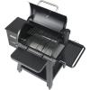 imageVEVOR Smoker Grill Portable Wood Pellet Grill with Cart 8 IN 1 BBQ Grill with PID Temperature Control for Outdoor Cooking Barbecue Camping Picnic 730 sq Patio and Backyard Black730 sqin