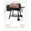 imageVEVOR Smoker Grill Portable Wood Pellet Grill with Cart 8 IN 1 BBQ Grill with PID Temperature Control for Outdoor Cooking Barbecue Camping Picnic 730 sq Patio and Backyard Black456 sqin