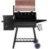 imageVEVOR Smoker Grill Portable Wood Pellet Grill with Cart 8 IN 1 BBQ Grill with PID Temperature Control for Outdoor Cooking Barbecue Camping Picnic 730 sq Patio and Backyard Black456 sqin