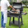 imageVEVOR Smoker Grill Portable Wood Pellet Grill with Cart 8 IN 1 BBQ Grill with PID Temperature Control for Outdoor Cooking Barbecue Camping Picnic 730 sq Patio and Backyard Black730 sqin