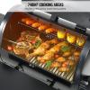 imageVEVOR Smoker Grill Portable Wood Pellet Grill with Cart 8 IN 1 BBQ Grill with PID Temperature Control for Outdoor Cooking Barbecue Camping Picnic 730 sq Patio and Backyard Black730 sqin