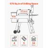 imageVEVOR Smoker Grill Portable Wood Pellet Grill with Cart 8 IN 1 BBQ Grill with PID Temperature Control for Outdoor Cooking Barbecue Camping Picnic 730 sq Patio and Backyard Black575 sqin