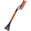 imageVEVOR Snow Brush and Ice Scrapers for Car Windshield 27inch Aluminum Snow Scraper Removal Tool with Foam Grip ampamp ScratchFree Bristles Detachable and EasytoCarry for Cars Trucks SUVs RVs