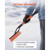 imageVEVOR Snow Brush and Ice Scrapers for Car Windshield 27inch Aluminum Snow Scraper Removal Tool with Foam Grip ampamp ScratchFree Bristles Detachable and EasytoCarry for Cars Trucks SUVs RVs