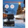 imageVEVOR Snow Machine 1500W Snow Maker Machine with 2 Remotes Control and 5L Large Capacity Water Tank High Output Snowflake Maker Stage Snow Effect for Christmas Halloween Wedding DJ PartiesBlack  2000W
