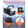 imageVEVOR Snow Machine 1500W Snow Maker Machine with 2 Remotes Control and 5L Large Capacity Water Tank High Output Snowflake Maker Stage Snow Effect for Christmas Halloween Wedding DJ PartiesBlack  1500wDMX512