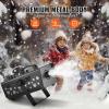 imageVEVOR Snow Machine 1500W Snow Maker Machine with 2 Remotes Control and 5L Large Capacity Water Tank High Output Snowflake Maker Stage Snow Effect for Christmas Halloween Wedding DJ PartiesBlack  650w