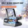 imageVEVOR Snow Machine 1500W Snow Maker Machine with 2 Remotes Control and 5L Large Capacity Water Tank High Output Snowflake Maker Stage Snow Effect for Christmas Halloween Wedding DJ PartiesSilver  1500w