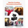 imageVEVOR Snow Machine 1500W Snow Maker Machine with 2 Remotes Control and 5L Large Capacity Water Tank High Output Snowflake Maker Stage Snow Effect for Christmas Halloween Wedding DJ PartiesBlack  1200w
