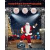 imageVEVOR Snow Machine 1500W Snow Maker Machine with 2 Remotes Control and 5L Large Capacity Water Tank High Output Snowflake Maker Stage Snow Effect for Christmas Halloween Wedding DJ PartiesBlack  1500wDMX512