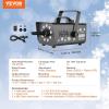imageVEVOR Snow Machine 1500W Snow Maker Machine with 2 Remotes Control and 5L Large Capacity Water Tank High Output Snowflake Maker Stage Snow Effect for Christmas Halloween Wedding DJ PartiesBlack  800w