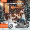 imageVEVOR Snow Machine 1500W Snow Maker Machine with 2 Remotes Control and 5L Large Capacity Water Tank High Output Snowflake Maker Stage Snow Effect for Christmas Halloween Wedding DJ PartiesBlack  650w