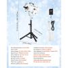imageVEVOR Snow Machine 1500W Snow Maker Machine with 2 Remotes Control and 5L Large Capacity Water Tank High Output Snowflake Maker Stage Snow Effect for Christmas Halloween Wedding DJ PartiesWhite  1200w