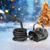 imageVEVOR Snow Machine 1500W Snow Maker Machine with 2 Remotes Control and 5L Large Capacity Water Tank High Output Snowflake Maker Stage Snow Effect for Christmas Halloween Wedding DJ PartiesBlack  1300w