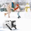 imageVEVOR Snow Machine 1500W Snow Maker Machine with 2 Remotes Control and 5L Large Capacity Water Tank High Output Snowflake Maker Stage Snow Effect for Christmas Halloween Wedding DJ PartiesSilver  1500wUpgrade