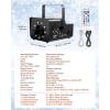 imageVEVOR Snow Machine 1500W Snow Maker Machine with 2 Remotes Control and 5L Large Capacity Water Tank High Output Snowflake Maker Stage Snow Effect for Christmas Halloween Wedding DJ PartiesBlack  1500wDMX512