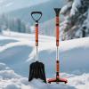 imageVEVOR Snow Shovel and Snow Brush 42 in Extendable Snows Broom ampamp Ice Scraper with 180 Pivoting Brush Head NonSlip Grip Portable Winter Snows Removal Tools for Cars Trucks SUVs Vehicle