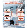 imageVEVOR Snow Shovel and Snow Brush 42 in Extendable Snows Broom ampamp Ice Scraper with 180 Pivoting Brush Head NonSlip Grip Portable Winter Snows Removal Tools for Cars Trucks SUVs Vehicle