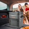imageVEVOR Soft Cooler 162430 CansDark Grey