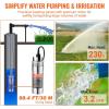 imageVEVOR Solar Water Pump 48V DC 369W Submersible Deep Well Pump Max Flow 84 GPM Max Head 273 ft Max Submersion 656 ft Solar Powered Water Pump for Well Farm Ranch Irrigation Livestock Drinking12V 120W 4