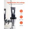 imageVEVOR Stainless Steel Beverage Dispenser 27 Gallon Drink Dispenser with Alcohol Burner Hot ampamp Cold Drink Dispensers for Coffee Tea Hot Water with Spigot Ice Tube for Restaurants Hotels Parties27 Gal