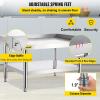 imageVEVOR Stainless Steel Equipment Grill Stand 60 x 30 x 24 Inches Stainless Table Grilling Stand Table with Undershelf Equipment Standing Grill Desk for Hotel Home Restaurant Kitchen603024 Inch