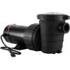 imageVEVOR Swimming Pool Pump 15HP 115V 1100W Single Speed Pumps for Above Ground Powerful Pool Pumps with Strainer Filter Basket 5280 GPH Max Flow Certification of ETL for SecuritySingle Speed