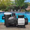 imageVEVOR Swimming Pool Pump 15HP 115V 1100W Single Speed Pumps for Above Ground Powerful Pool Pumps with Strainer Filter Basket 5280 GPH Max Flow Certification of ETL for Security220V Single Speed