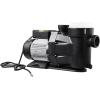 imageVEVOR Swimming Pool Pump 15HP 115V 1100W Single Speed Pumps for Above Ground Powerful Pool Pumps with Strainer Filter Basket 5280 GPH Max Flow Certification of ETL for Security220V Single Speed