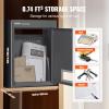 imageVEVOR Through The Wall Drop Box Heavy Duty Steel Through The Wall Mailbox with 2879quot 13quot Combination Lock 125x63x169 Mail Drop Box BlackGray