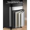 imageVEVOR Top Loading Water Cooler Dispenser Hot and Cold Water Dispenser for 3 or 5 Gallons Bottles Sturdy Stainless Steel and Child Security Lock Ideal for Homes Kitchens Offices Dorms Black