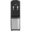 imageVEVOR Top Loading Water Cooler Dispenser Hot and Cold Water Dispenser for 3 or 5 Gallons Bottles Sturdy Stainless Steel and Child Security Lock Ideal for Homes Kitchens Offices Dorms Black