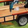 imageVEVOR Trailer Tailgate Lift Assist Max 180 lbs Load Capacity Compatible with Open Utility Trailer Tailgate and Ramp with 10 to 24 Inches Heights Side Rail and 4 to 6 Feet Height Tail Gate or Ramp2 Sides
