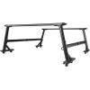 imageVEVOR Truck Rack 800 lbs Capacity 71quotx32quot Aluminum Ladder Rack for Truck with 8 NonDrilling CClamps Heavy Duty Truck Bed Rack TwoBar Set for Kayak Surfboard Lumber LadderWith Side Panels