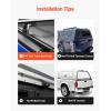 imageVEVOR Truck Rack 800 lbs Capacity 71quotx32quot Aluminum Ladder Rack for Truck with 8 NonDrilling CClamps Heavy Duty Truck Bed Rack TwoBar Set for Kayak Surfboard Lumber LadderWith Side Panels
