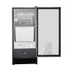 imageVEVOR Under Counter Ice Maker Machine Crescent Ice 15 LbsDay Stainless Steel Built in Ice Maker with Reversible Door 11Lbs Storage Ice Maker Machine for Commercial Home Kitchen No Drain RequiredCube Ice