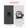 imageVEVOR Under Counter Ice Maker Machine Crescent Ice 15 LbsDay Stainless Steel Built in Ice Maker with Reversible Door 11Lbs Storage Ice Maker Machine for Commercial Home Kitchen No Drain RequiredCrescent Ice