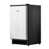 imageVEVOR Under Counter Ice Maker Machine Crescent Ice 15 LbsDay Stainless Steel Built in Ice Maker with Reversible Door 11Lbs Storage Ice Maker Machine for Commercial Home Kitchen No Drain RequiredCrescent Ice
