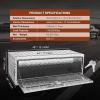 imageVEVOR Underbody Truck Box 24quot14quot16quot Pickup Storage Box Heavy Duty Aluminum Diamond Plate Tool Box with Lock and Keys Waterproof Trailer Storage Box with THandle Latch for Truck Van TrailerWH