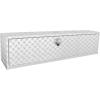 imageVEVOR Underbody Truck Box 24quot14quot16quot Pickup Storage Box Heavy Duty Aluminum Diamond Plate Tool Box with Lock and Keys Waterproof Trailer Storage Box with THandle Latch for Truck Van TrailerWH