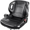 imageVEVOR Universal Forklift SeatTractor Seat with Micro Switch PVC Mower Seat wSeat Belt for fits Toyota Forklift AftermarketTractorSkid LoaderExcavatorDozerBackhoeTelehandlerUTVATV